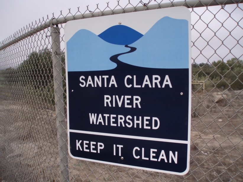 Santa Clara River Watershed Sign